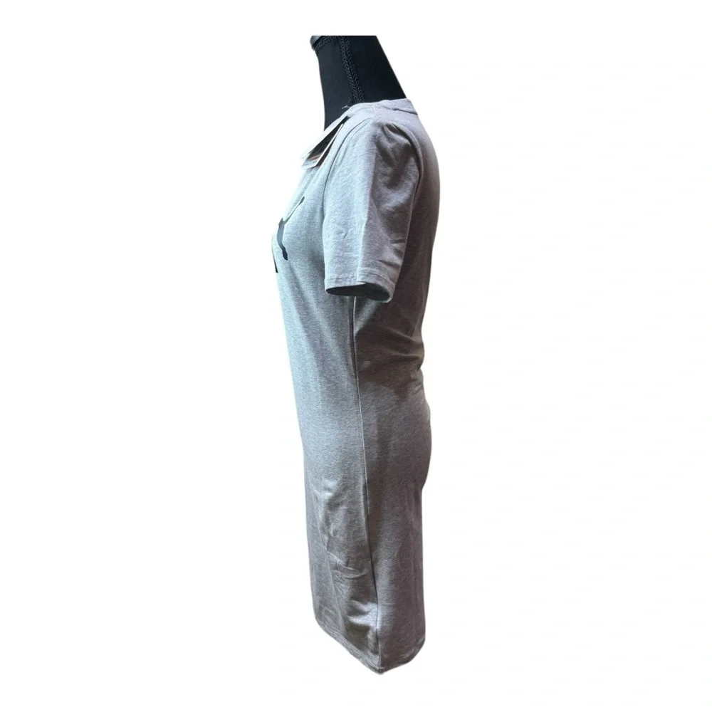 NWT PUMA Women's Essentials Slim Tee Dress - Picture 4 of 6